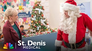 LEAK: Joyce Has an Awkward Interaction with Santa | St. Denis Medical | NBC