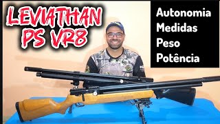 Leviathan PS-P VR8 - Peso, medida e autonomia 272mps com 18,13gr