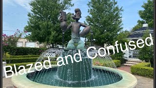 #82 Popeye Statue in Alma Arkansas (Blazed and Confused)