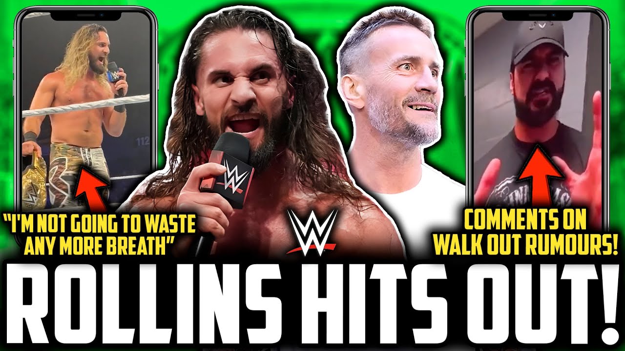 WWE Seth Rollins SHOOTS On CM Punk RETURN | Drew McIntyre SHOOTS On ...