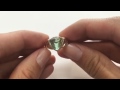 heavy 4.55 carats men s natural colombian emerald cabochon gold ring 14k