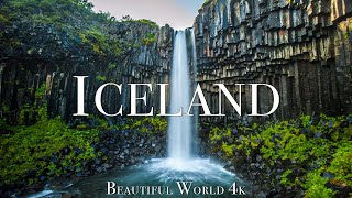 Iceland 4K Nature Relaxation Film - Meditation Relaxing Music - Amazing Nature