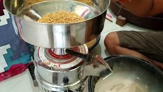 NAVSUKH Stainless Steel Atta Chakki Full Demo ! NEVER SEEN BEFORE ! SS Aata Chakki !