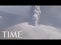 A Japanese Volcano Erupted For The First Time In Six Years | TIME