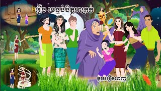 រឿងនិទានតុក្កតាខ្មែរ មេធ្មប់ចិត្តអាក្រក់ មួយរឿងពេញ An evil witch full story