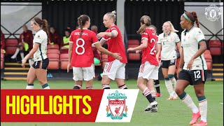 Women's Highlights | Manchester United 2-2 Liverpool | Pre-Season 2021/22