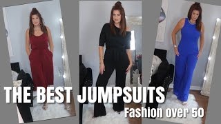 THE BEST JUMPSUITS/FASHION OVER 50