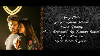 PHOTO - FULL SONG Lukka Chuppi With Lyrics ( Karan Sehmbi, Kartik Aaryan, Kriti Sanon ,Tanishk )..