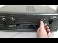 technics sa ax720 power up