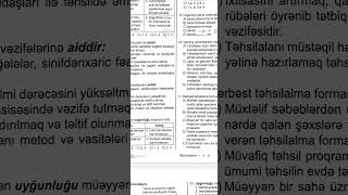 Kurikulum nədir ?#Test#miq və sertifikasiya#Əliyeva Sevinc