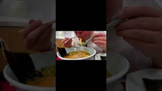 [ #Shorts ]ラーメン山岡家[咀嚼音 飯テロ 外食 動画]特製味噌チャーシューメン中盛を食べるオヤジJapanトッピング多数