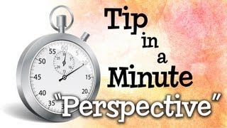 Understanding 1, 2 & 3 Point Perspective in under 1 minute!