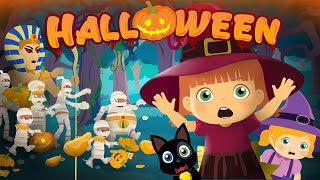 👻 Misifu dan Tatty pergi mencari monster | Lagu Halloween Anak