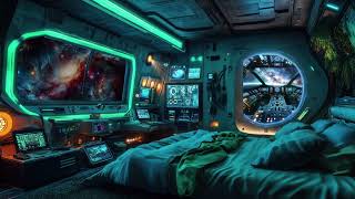 Mystical Nebula Dreams: Relax in the Starship Sleep Zone