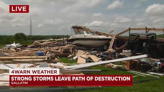 Damage reported across Sumner County