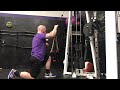 thestrengthhouse.com half kneeling 1 arm lat pulldown