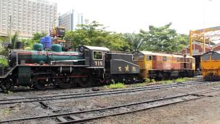 [SRT] Shunting C56 Steam Locomotives at Thonburi