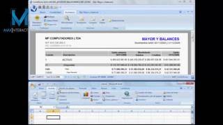 Software Contable Contapyme Interface Similar a Ms Office
