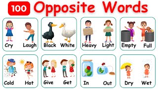 Antonyms in English|100+ Opposite Words in English