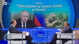 L'Ambasciatore russo in Italia, Alexey Paramonov, ospite di Porta a Porta, puntata del 05/10/2023