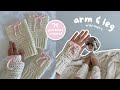 how to crochet fingerless gloves & leg warmers (with cute bows!) | easy beginner-friendly tutorial