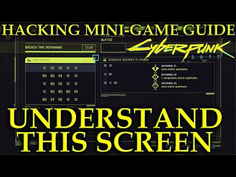 Cyberpunk 2077 Breach Protocol Introduction Guide [Hacking Minigame Explained]