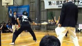 男子グラチャン戦全試合　2009年スポーツチャンバラ全日本学生