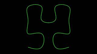 Hilbert Curve Fractal Visualization | Level-by-Level Animated (Manim)