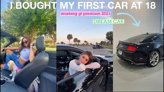 I BOUGHT MY FIRST CAR AT 18 *car tour*