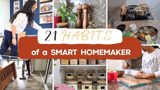 21 HABITS OF A SMART HOMEMAKER | Habits for stress free Homemaking!