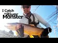 I Catch a River Monster. A Fish of a Lifetime. My Eastern Sierra Fishmas Trip 2022.