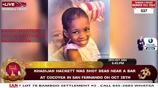 Ian spoke with the grandmother of Khadijah Hackett who was shot dead by a man known to her on Oct 28