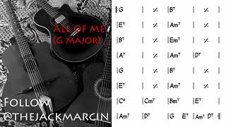 All of me backing track G Major (150 BPM) - Swing Backing Track