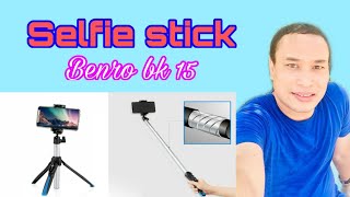 Selfie stick / Unboxing review / Benro bk15