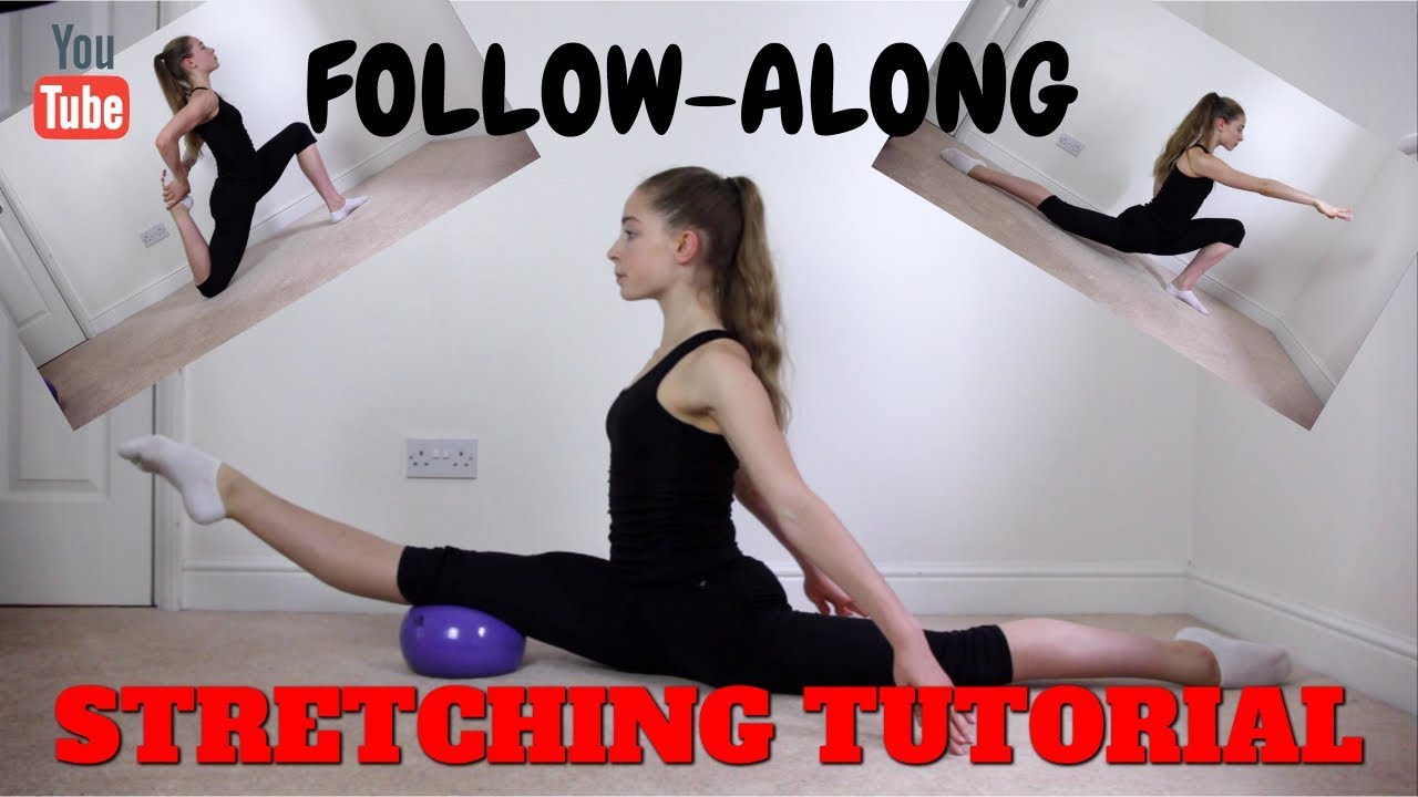 Follow Along Stretching Flexibility Tutorial Youtube