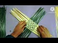 awesome bamboo craft-2023 #youtube #weaving #tablemat