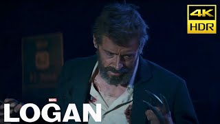 Wolverine Intro Fight Scene 4k | Logan (2017) Movie Clip