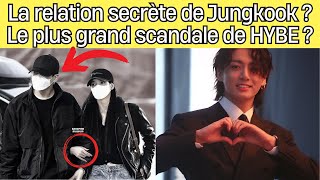 Fans choqués ! La relation secrète de Jungkook de BTS révélée? Le plus grand scandale de HYBE ? #bts