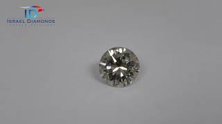 1.66 Carat Faint Gray Diamond