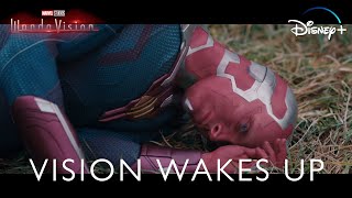 WandaVision 1x07 | Vision Wakes Up | Marvel Scenes