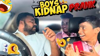 Kidnapped Prank | பள்ளி மாணவன் கடத்தல் | Car Prank | Car fooling | tamil taxi | funny video |