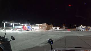 Timelapse at the truck stop 01-07-2025