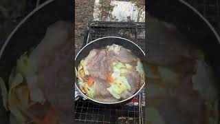 飛騨牛鉄板すき焼き風