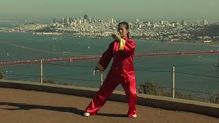 Yang-Style Tai Chi Fundamentals for Beginners - 13 Form (Front View) 楊式太極拳基礎入門13式正面全套演練