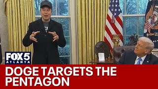 Elon Musk's DOGE targets Pentagon | FOX 5 News