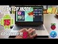 Android 15 AOSP Raspberry Pi 5. Dex style Desktop mode