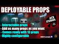 Ace Deployables for FiveM | Zone-Based Props, Persistence & Ownership System