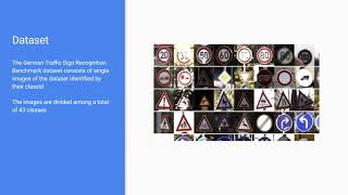 Traffic Sign Classification using Convolution Neural Networks Google Slides Google Chrome 2021 0
