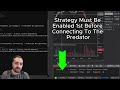 convert your ninjatrader strategy for the predator x order entry