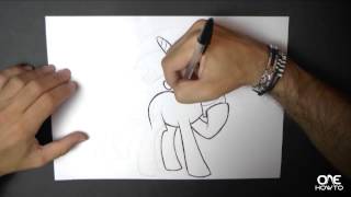 How to draw Rarity from My Little Pony